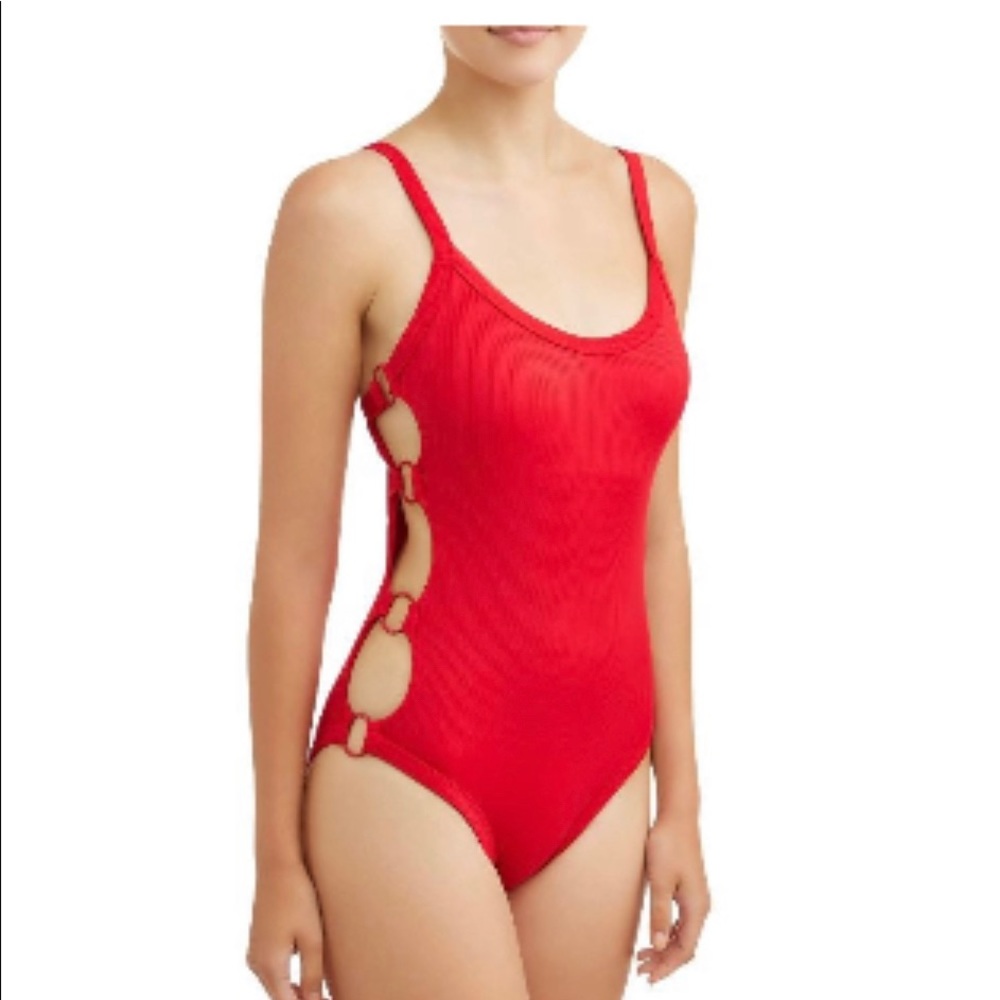 No Boundaries One Piece Swimsuit Sz S NWOT